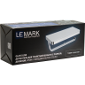 Двойной держатель для туалетной бумаги LEMARK GLASS LINE с полкой, хром/белое стекло 9721040