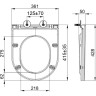 Сет: Инсталляция LEMARK PENEDA EXPERT + кнопка смыва BIT белый глянец + унитаз GLAZER белый глянец 100124430