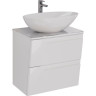 Столешница LEMARK MIANO 60 см из стекла, белый LM06M60S